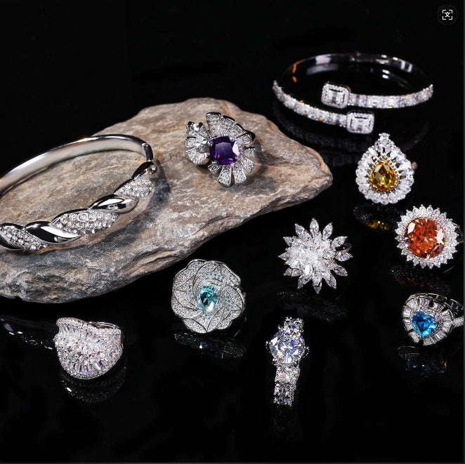 【Blind Box】Shimmer Flutter - Zircon&Rhinestone Jewelry