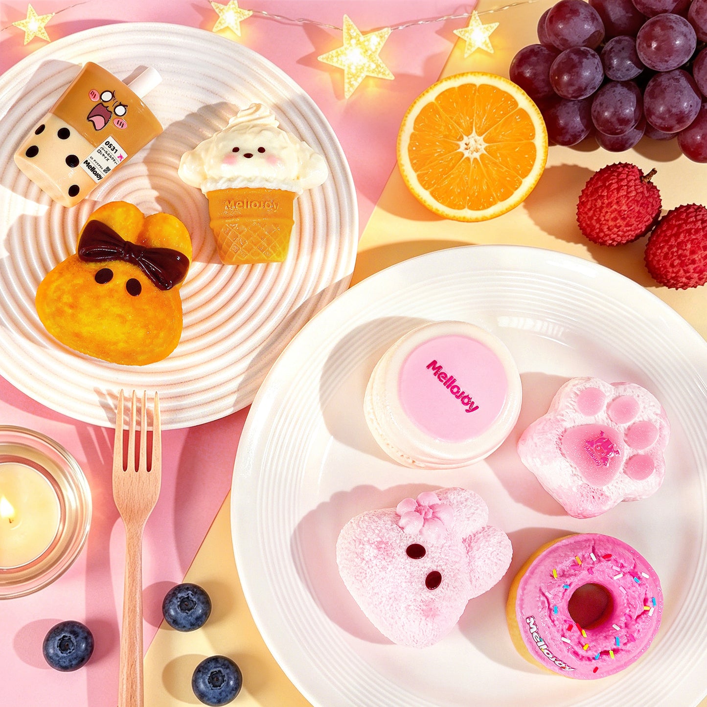 Mellojoy -【Three pairs per person only!!! 】 Mini Land Series【 Dry Yogurt Texture 】【 67g 】【A035】