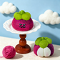 Mellojoy - 【3 PER PERSON!!!】Fuzzy Mountain Veg & Fruit Party【Mousse Gream Texture】【A040】