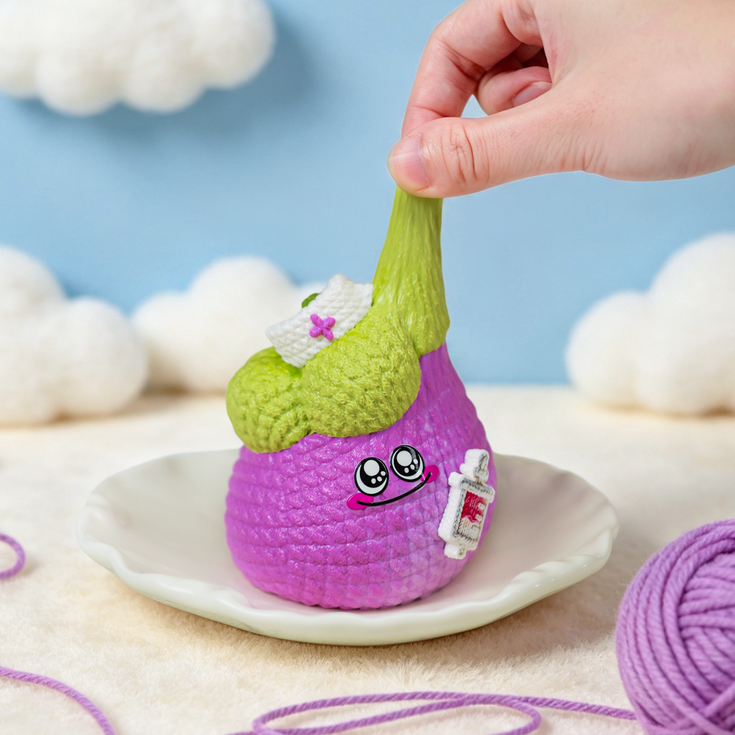 Mellojoy - 【3 PER PERSON!!!】Fuzzy Mountain Veg & Fruit Party【Mousse Gream Texture】【A040】