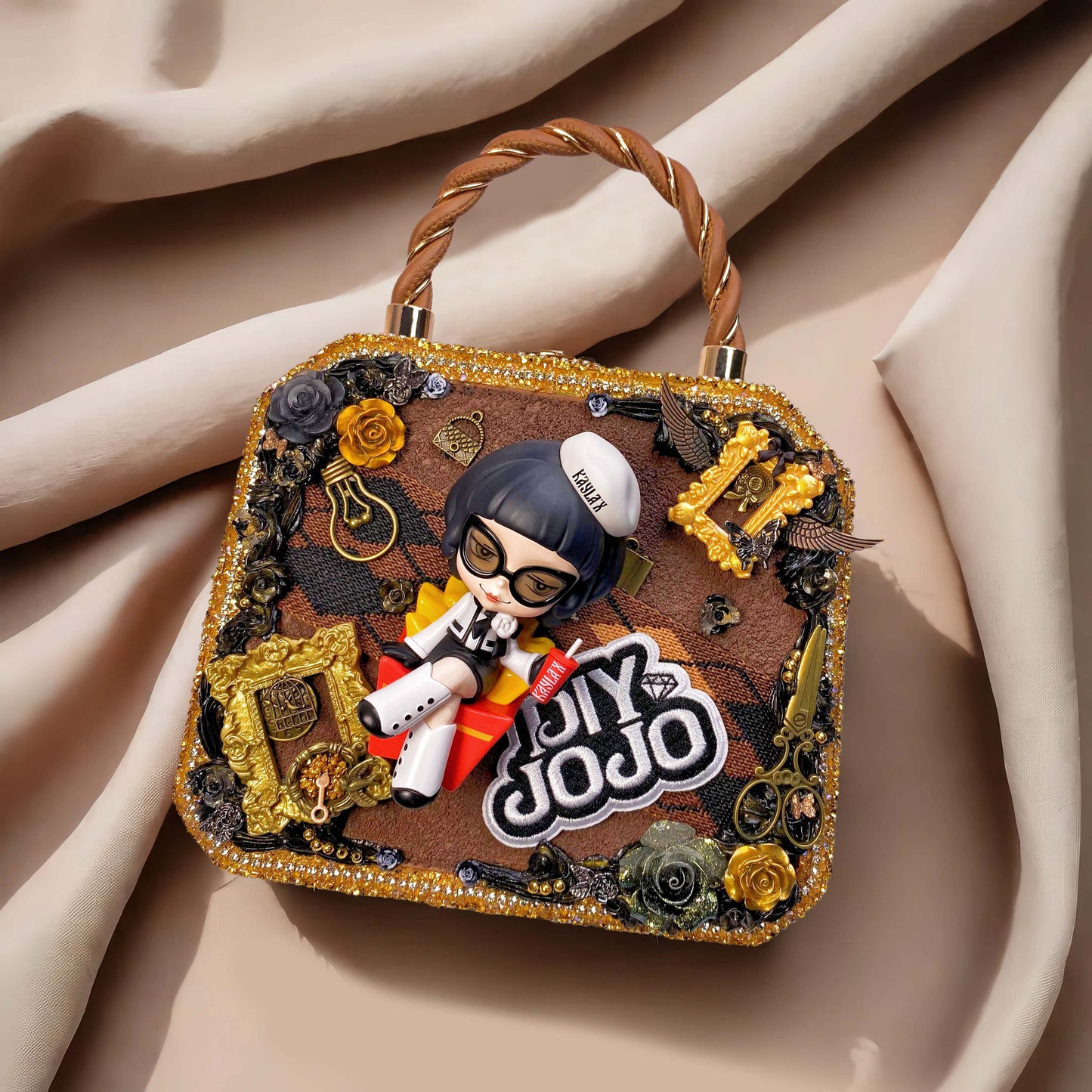 【 NORA 】DIYJOJO- Handmade cream Bags