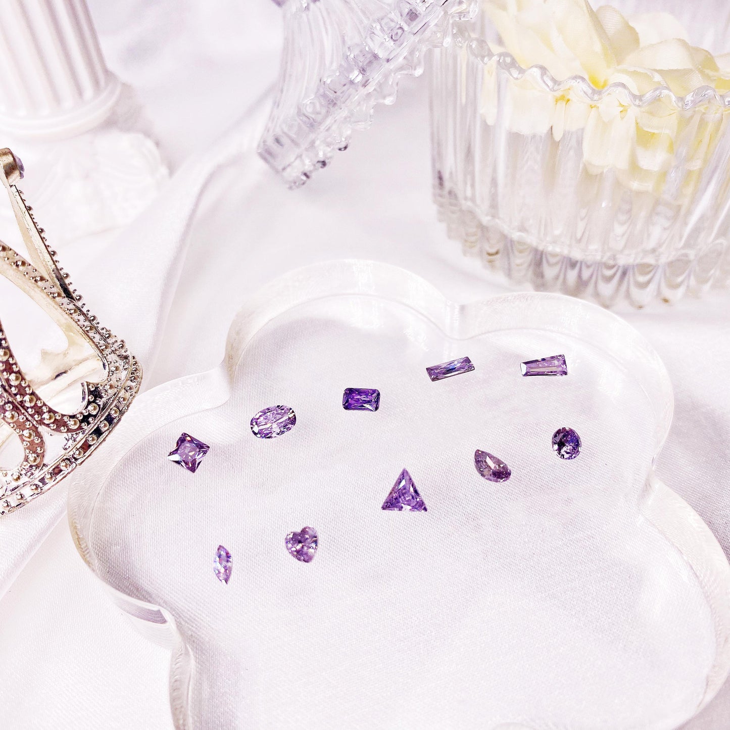 【A2265】Ultra Violet- Mini High Quality Luxury Nail Zircon