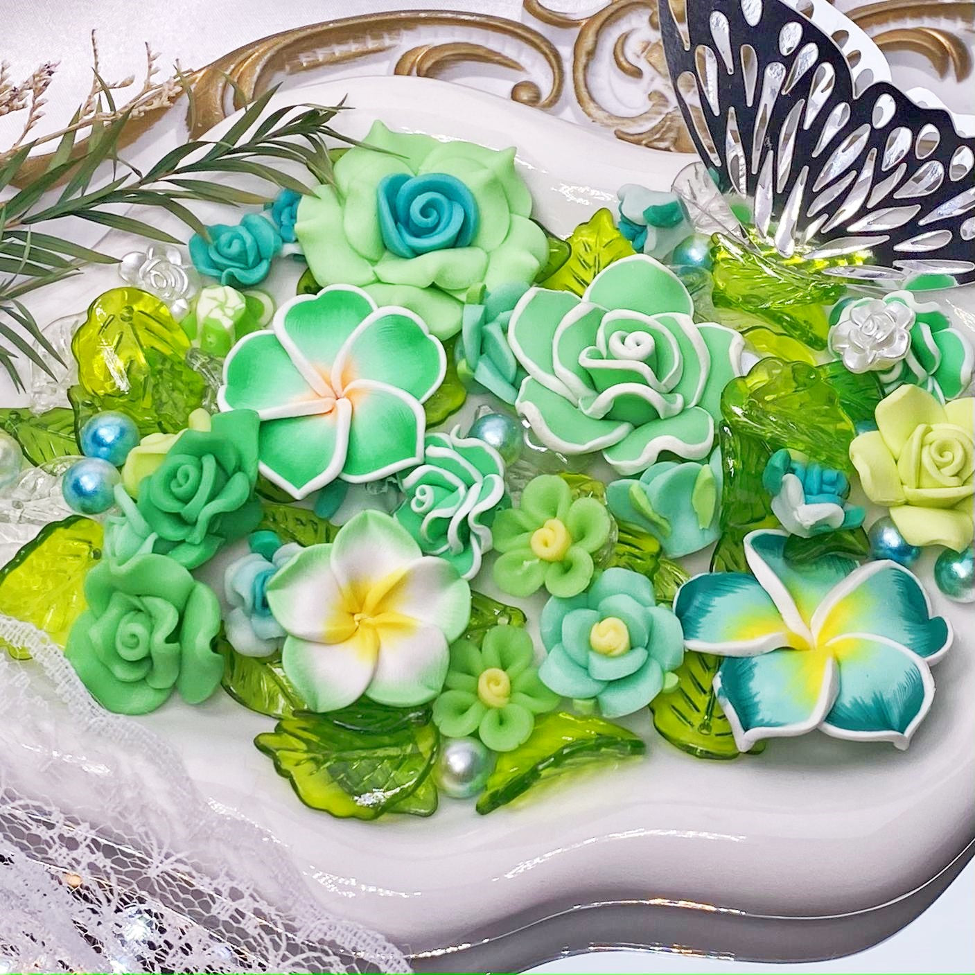 【A2545】Clay Garden-Color Collection- 3D Polymer Clay