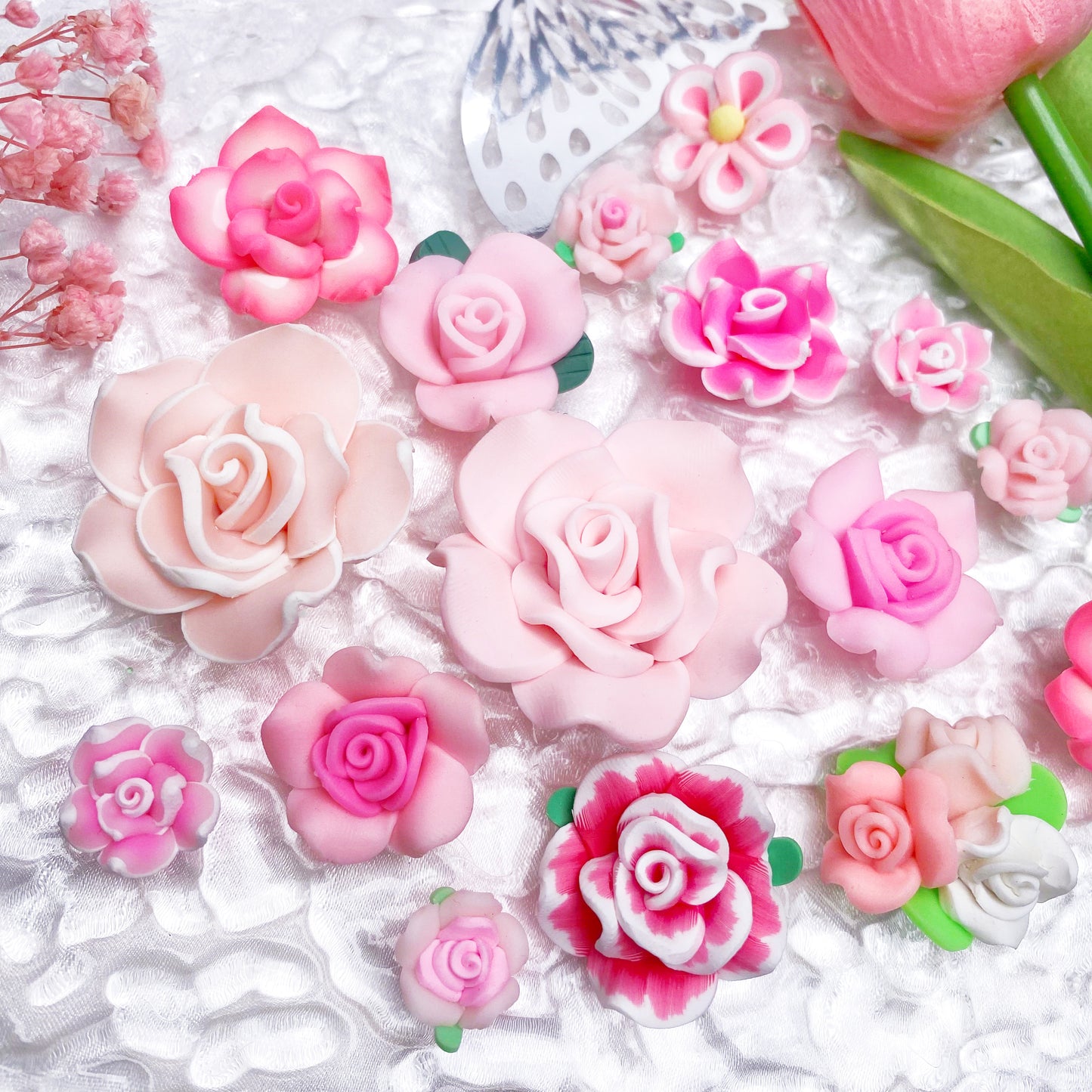 【A2545】Clay Garden-Color Collection- 3D Polymer Clay