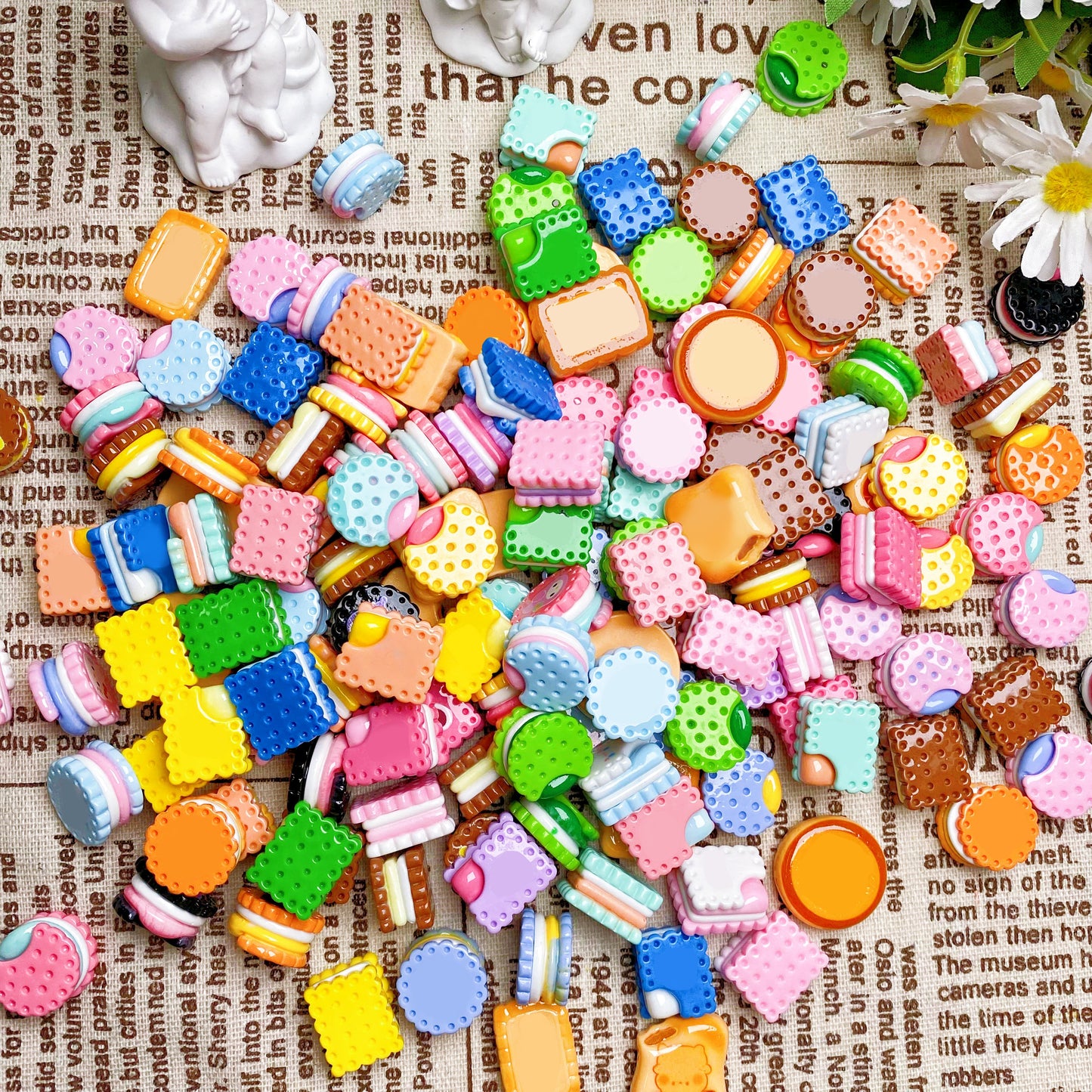 【A3070】Little Cookie Party - Big Resin DIY