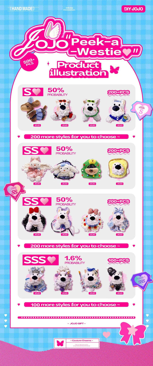 【P1】 DIY JOJO Peek-a-Westie