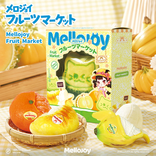 Mellojoy -【 2 PER PERSON!!!】 Fruit Market【Fronzen Cream & Mousse Cream Texture】【189-230g】【Z050】
