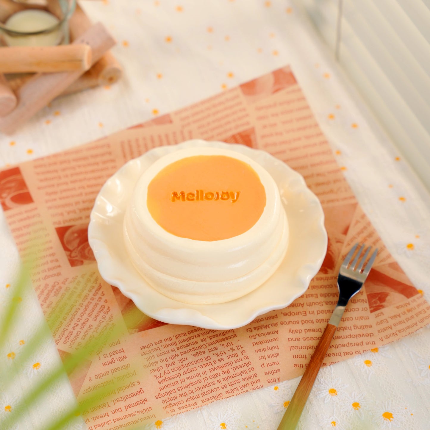 Mellojoy - 【3 PER PERSON!!!】 Soufflé - Large【Whipping Cream Texture】【370g】【Z001】
