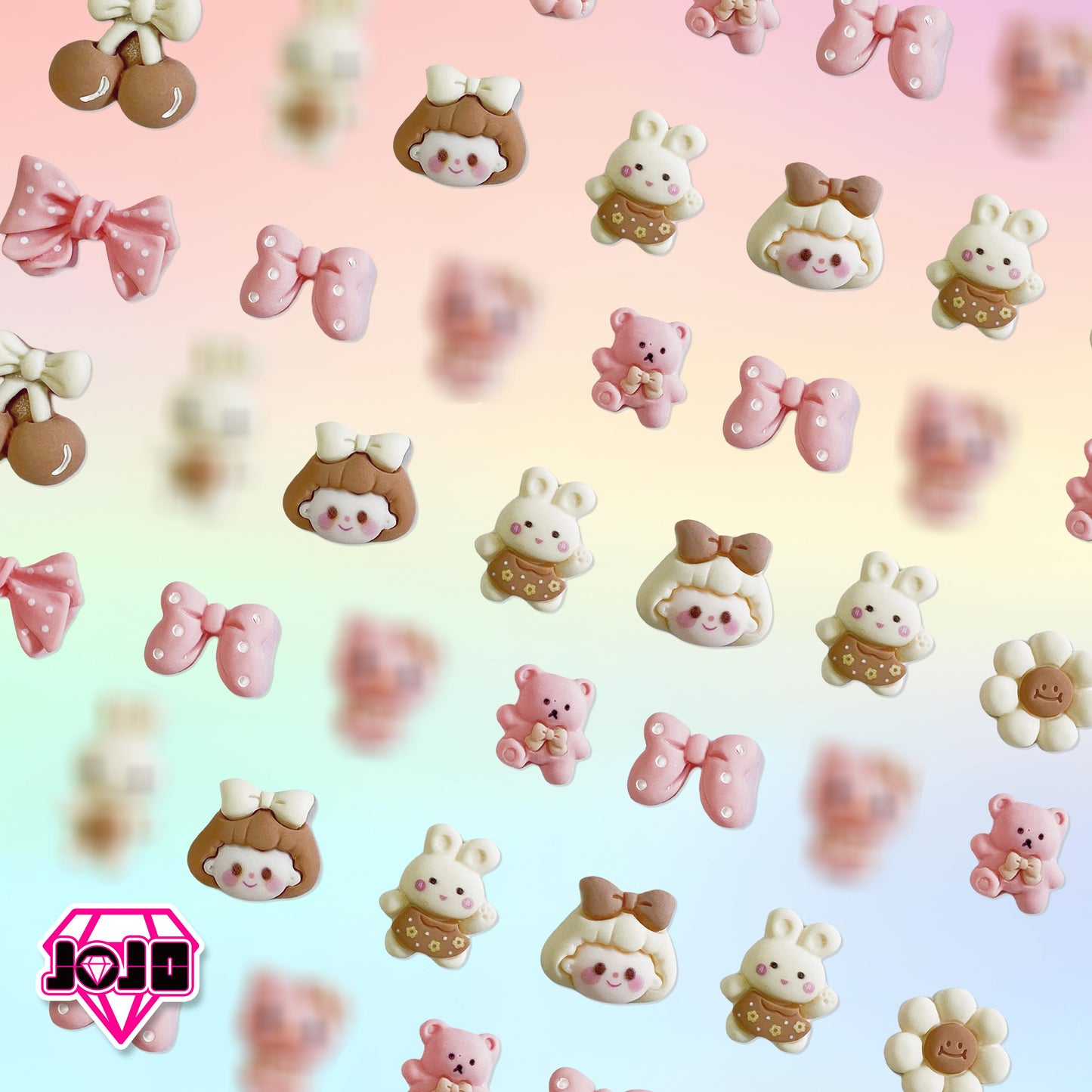 【S554】Cute Choco - Big Resin DIY