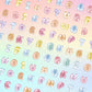 【S201】Chubby letters- Resin DIY